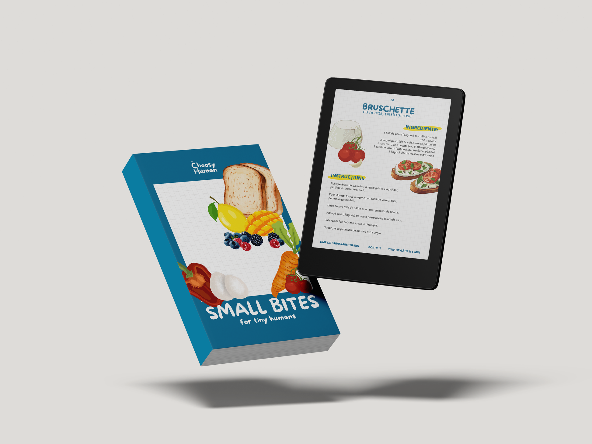 Small Bites for Tiny Humans – 65 de rețete family friendly